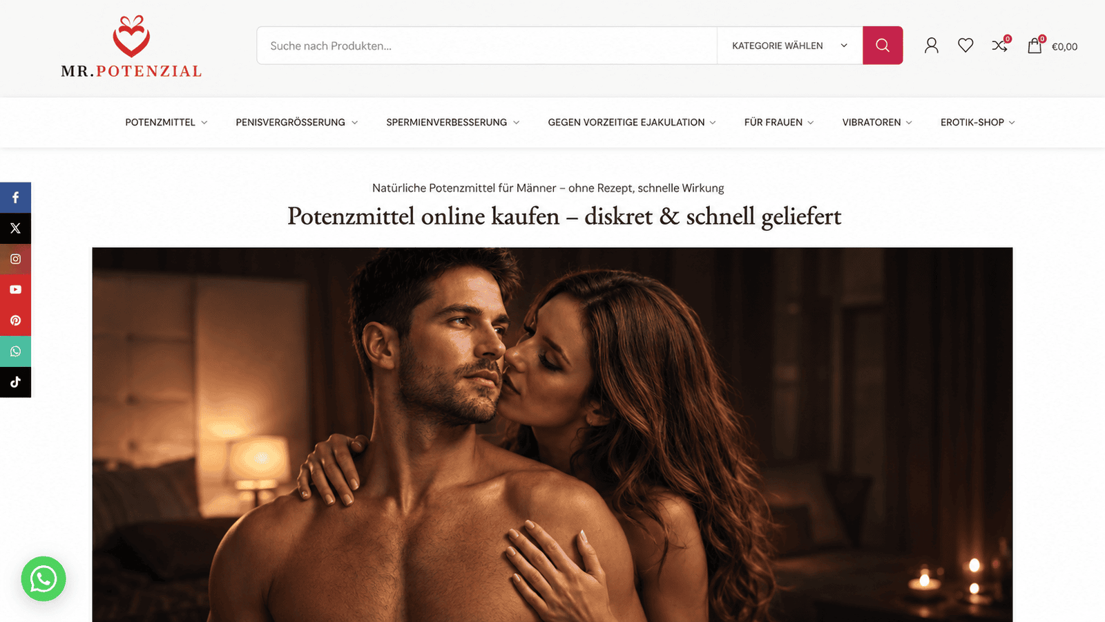 Mrpotenzial.com – nemzetközi étrend-kiegészítő webáruház